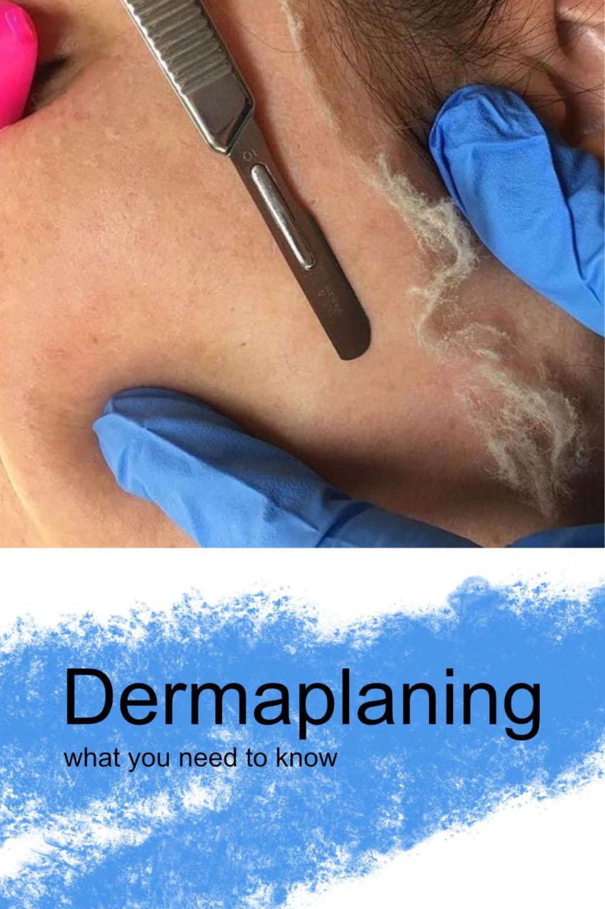 Dermaplaning Before And After